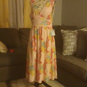 Floral Lace Tea Party Dress by NSR